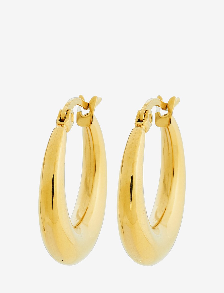 Edblad - Flow Hoops S - kreolen - gold - 1