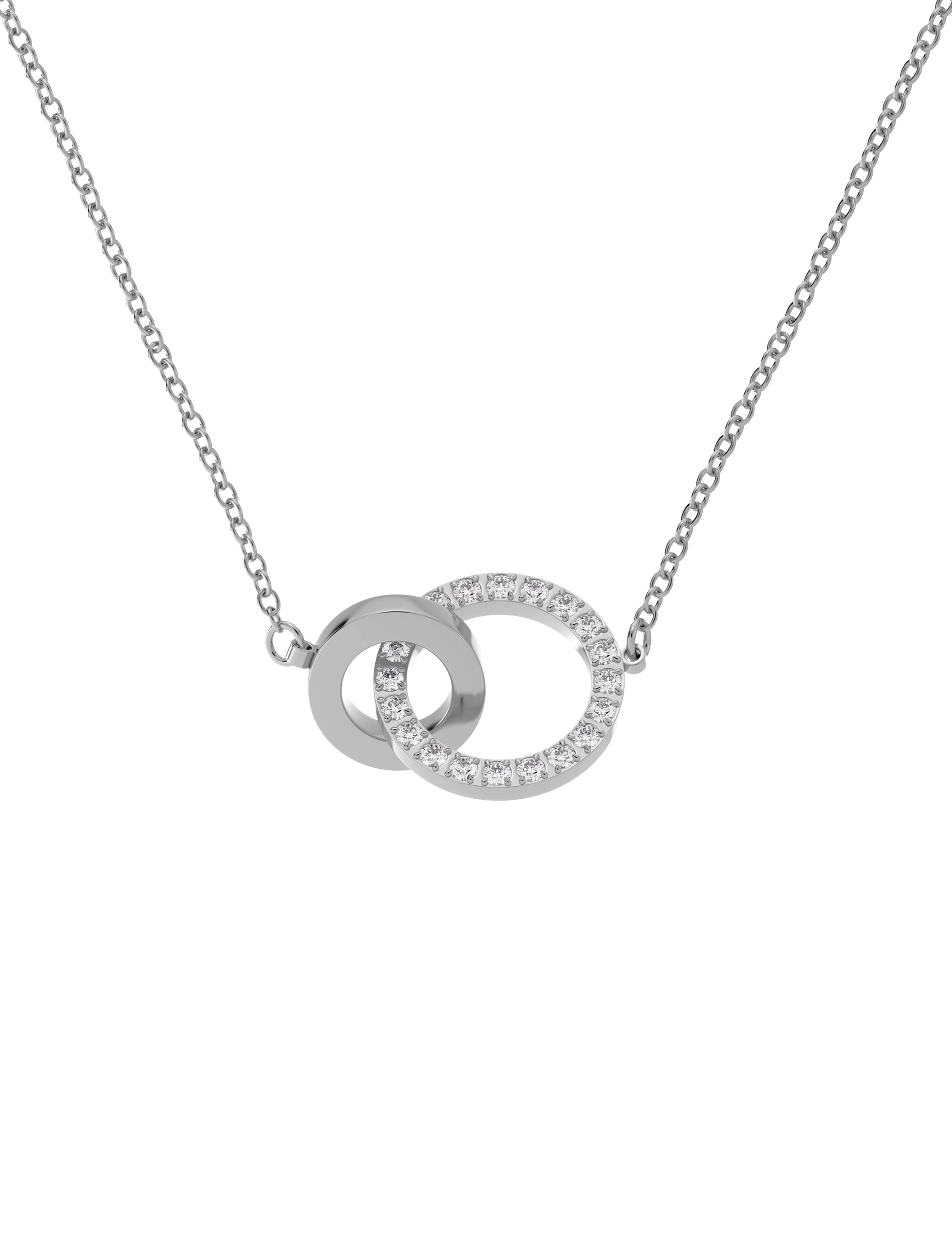 Edblad Eternal Orbit Necklace - Basics - STEEL / silver