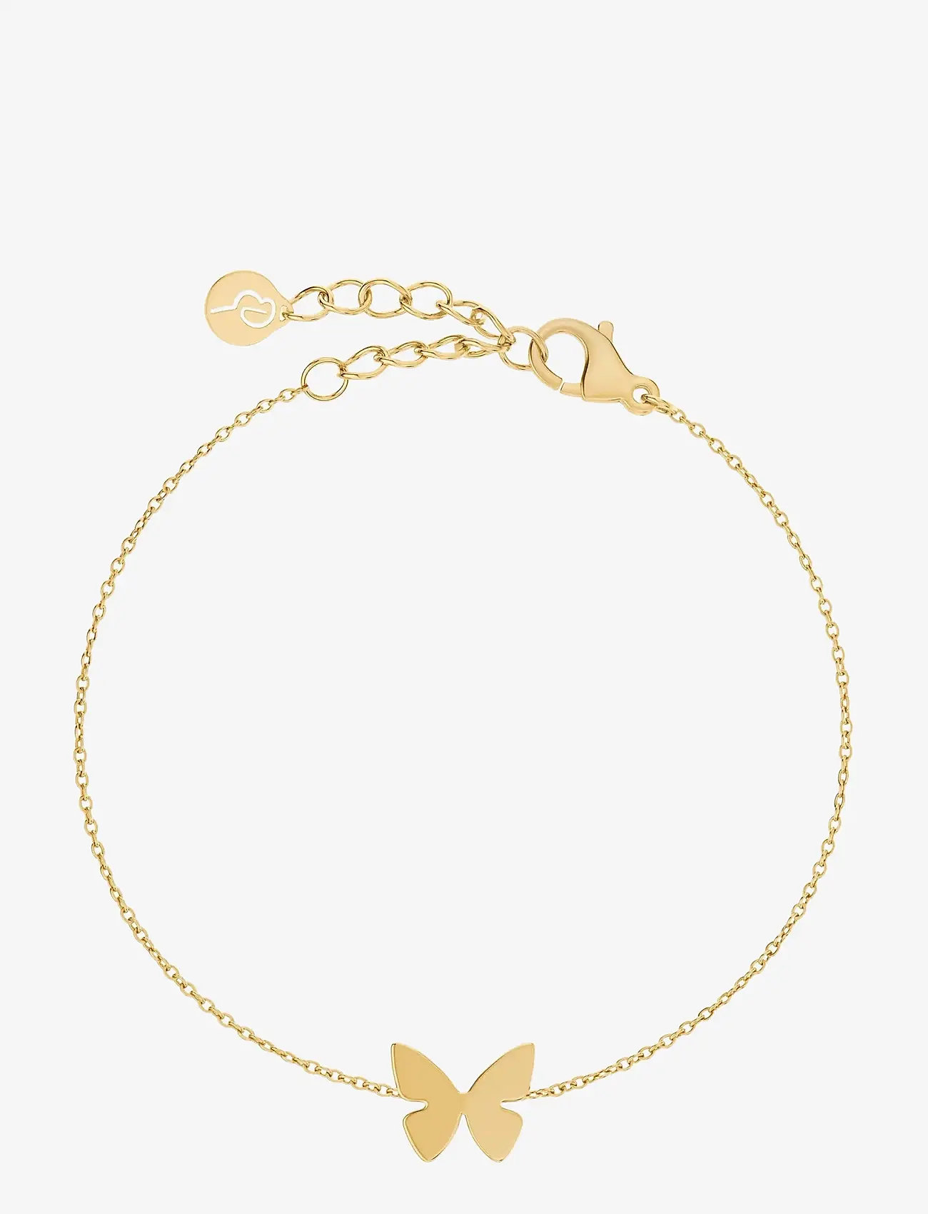 Edblad - Papillon Bracelet Gold - ketjurannekorut - gold - 1