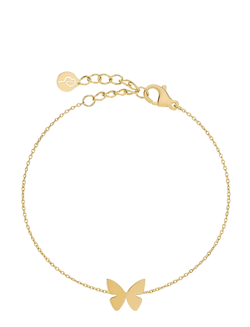 Edblad - Papillon Bracelet Gold - ketjurannekorut - gold - 1