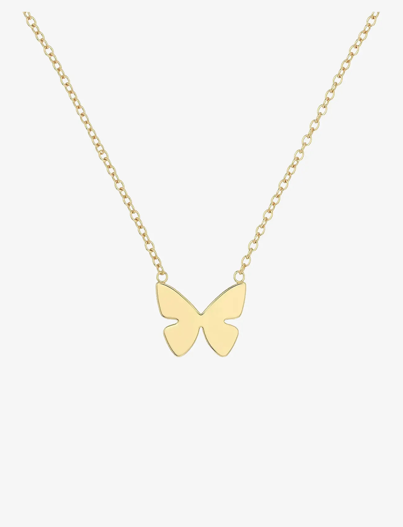 Edblad - Papillon Necklace Gold - ketten mit anhänger - gold - 1