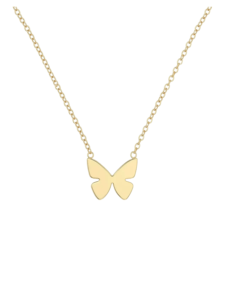 Edblad - Papillon Necklace Gold - halskæder med vedhæng - gold - 1