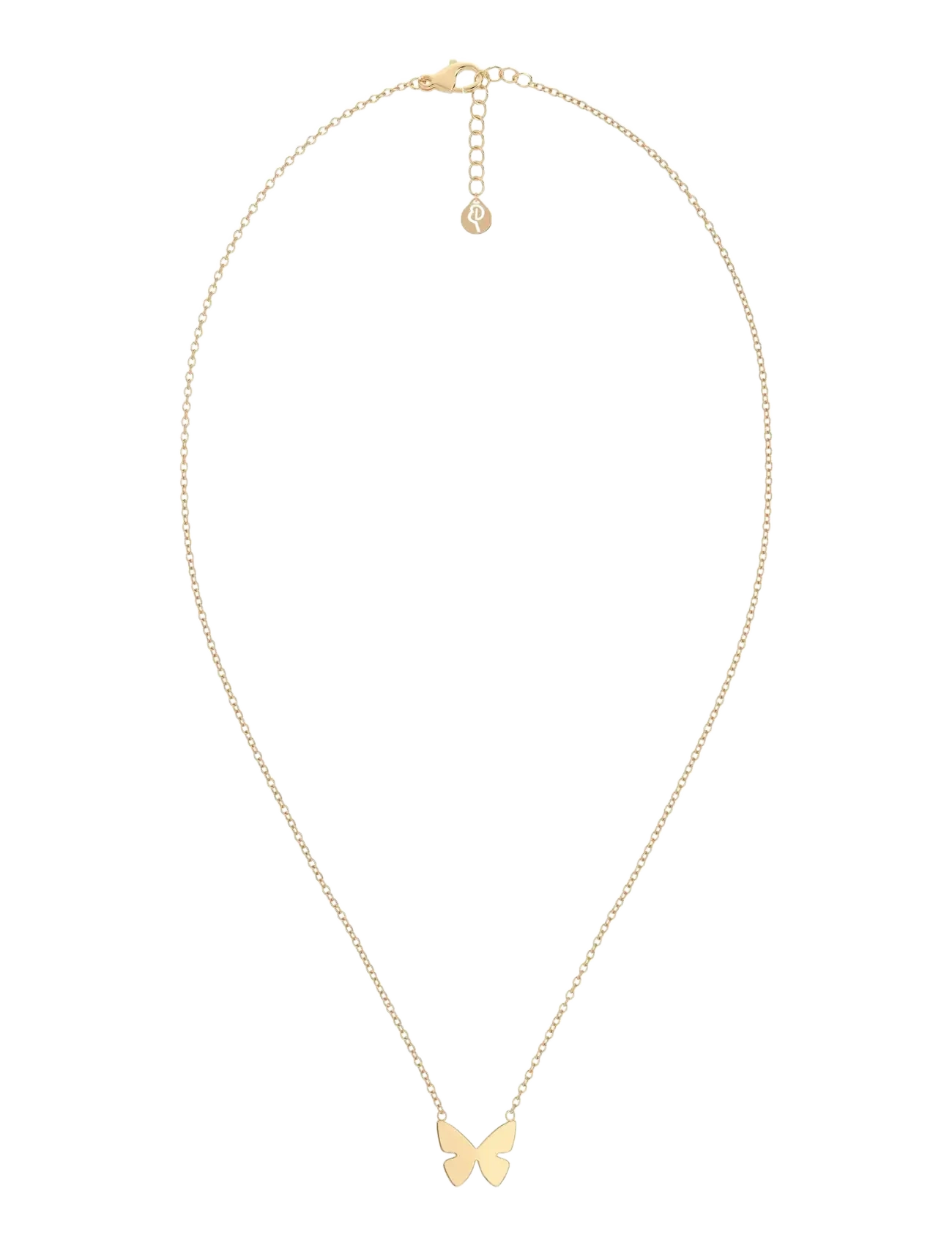 Edblad - Papillon Necklace Gold - halskæder med vedhæng - gold - 2