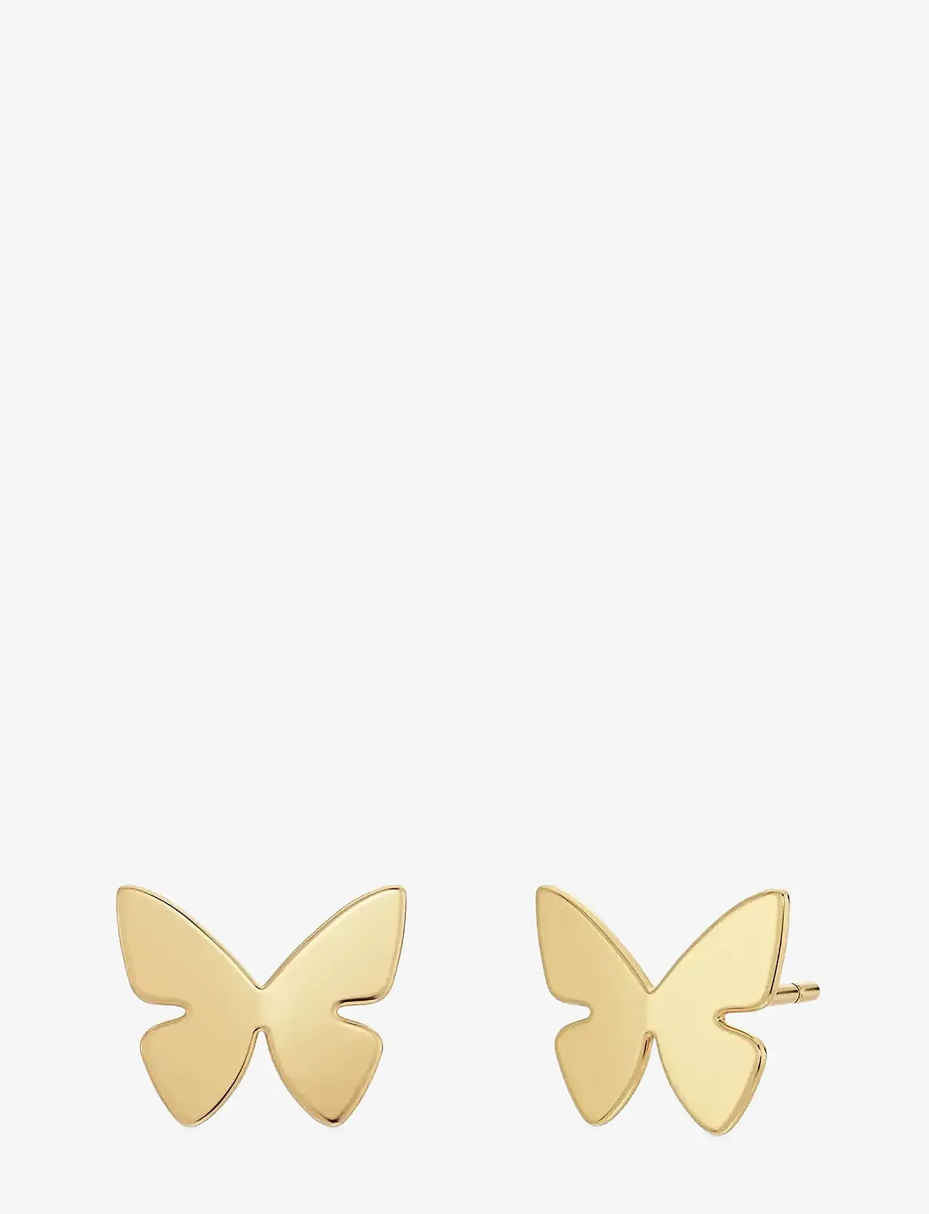 Edblad - Papillon Studs Gold - Ørestikker - gold - 1