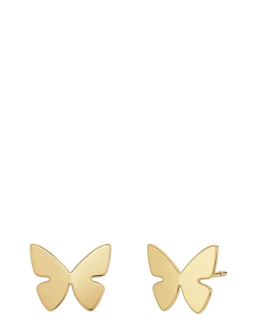 Edblad - Papillon Studs Gold - neet-kõrvarõngad - gold - 1