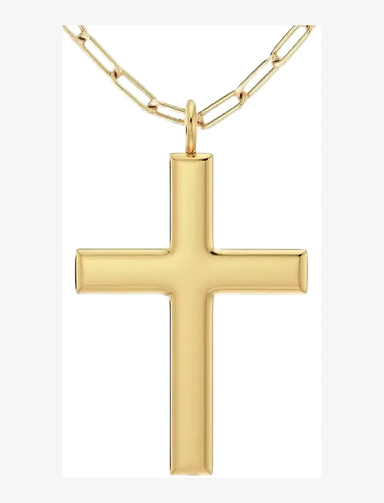 Edblad - Spirit Cross Necklace Gold - gold - 2