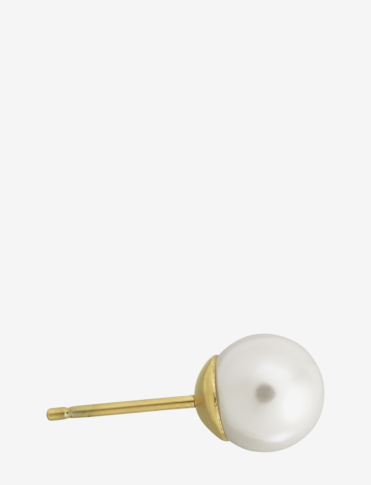 Edblad - Lilian Studs L - pearl earrings - gold - 2