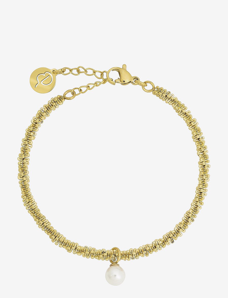 Edblad - Tinsel Bracelet Pearl - gold - 0