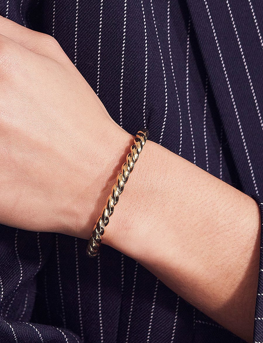 Edblad - Rope Bangle Gold - gold - 0