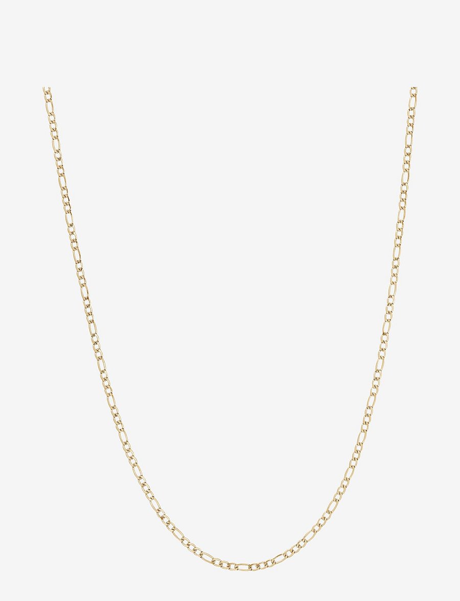 Edblad - Charmentity Chain Figaro Gold - gold - 0