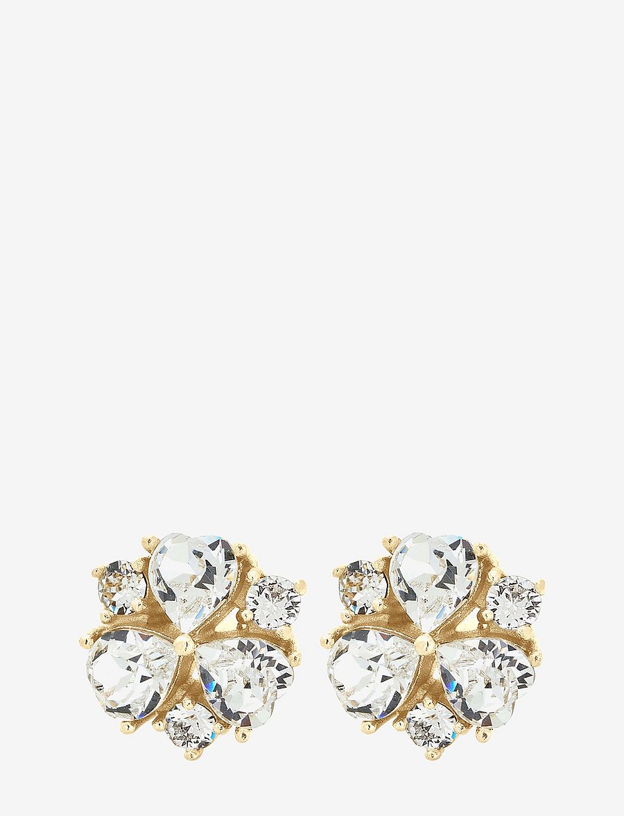 Edblad - Heart Sparkle Studs Gold - gold - 0