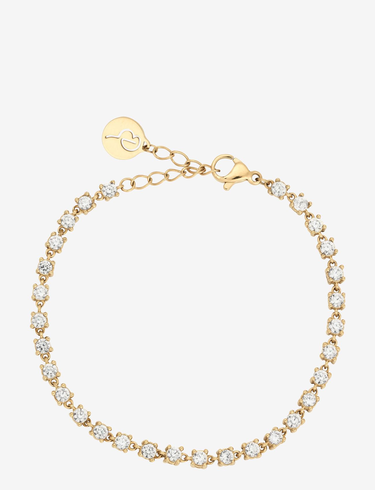 Edblad - Bar Sparkle Bracelet Gold - gold - 0
