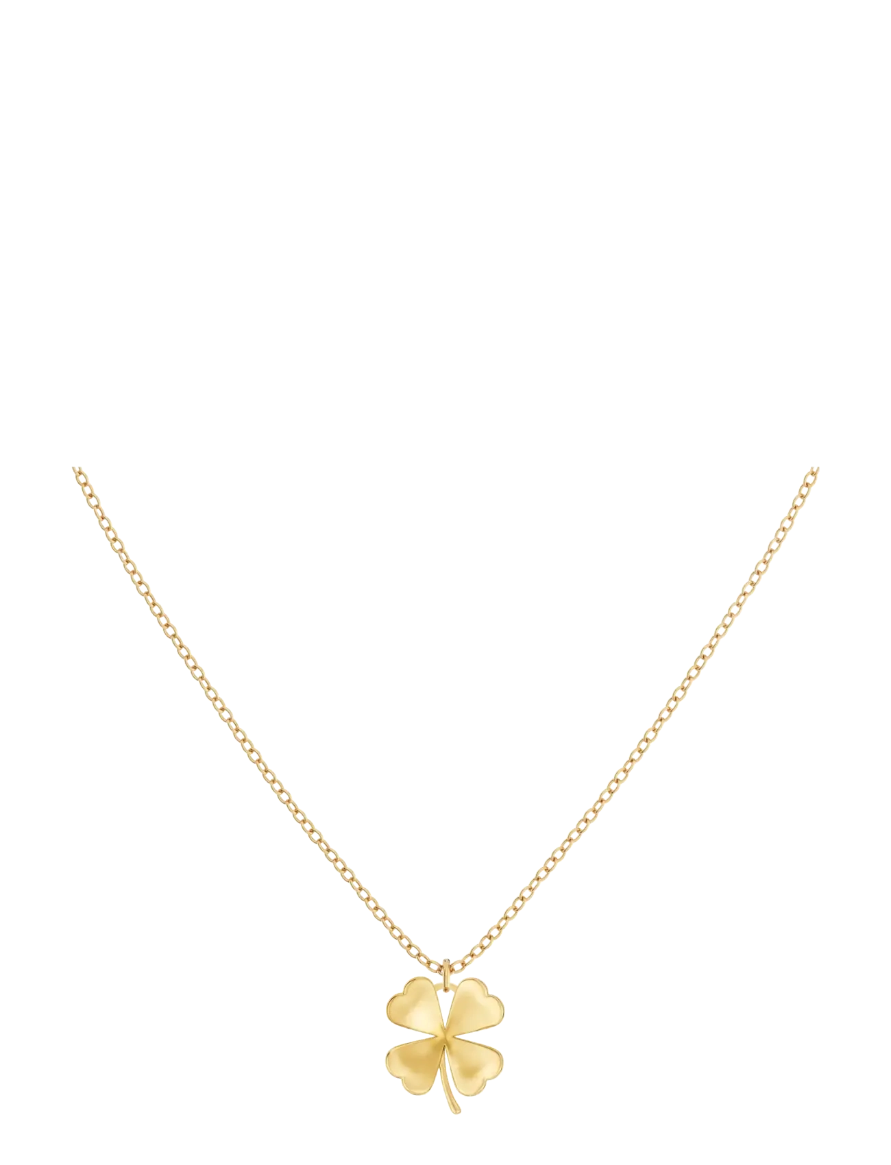 Edblad - Lucky Necklace Gold - halskæder med vedhæng - gold - 2