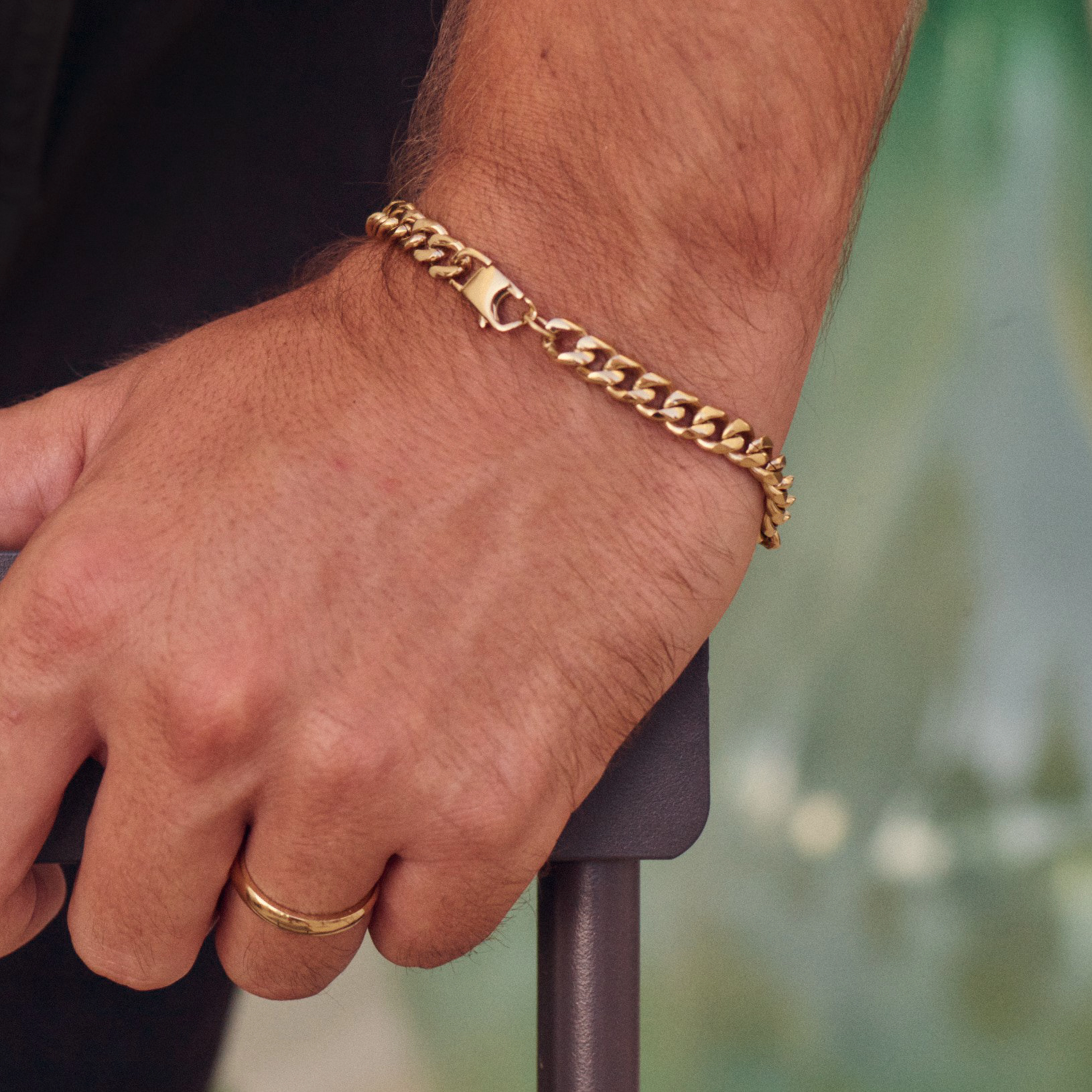 Edblad Clark Chain Bracelet, S x 19.5, Bracelets, Gold - Frauen
