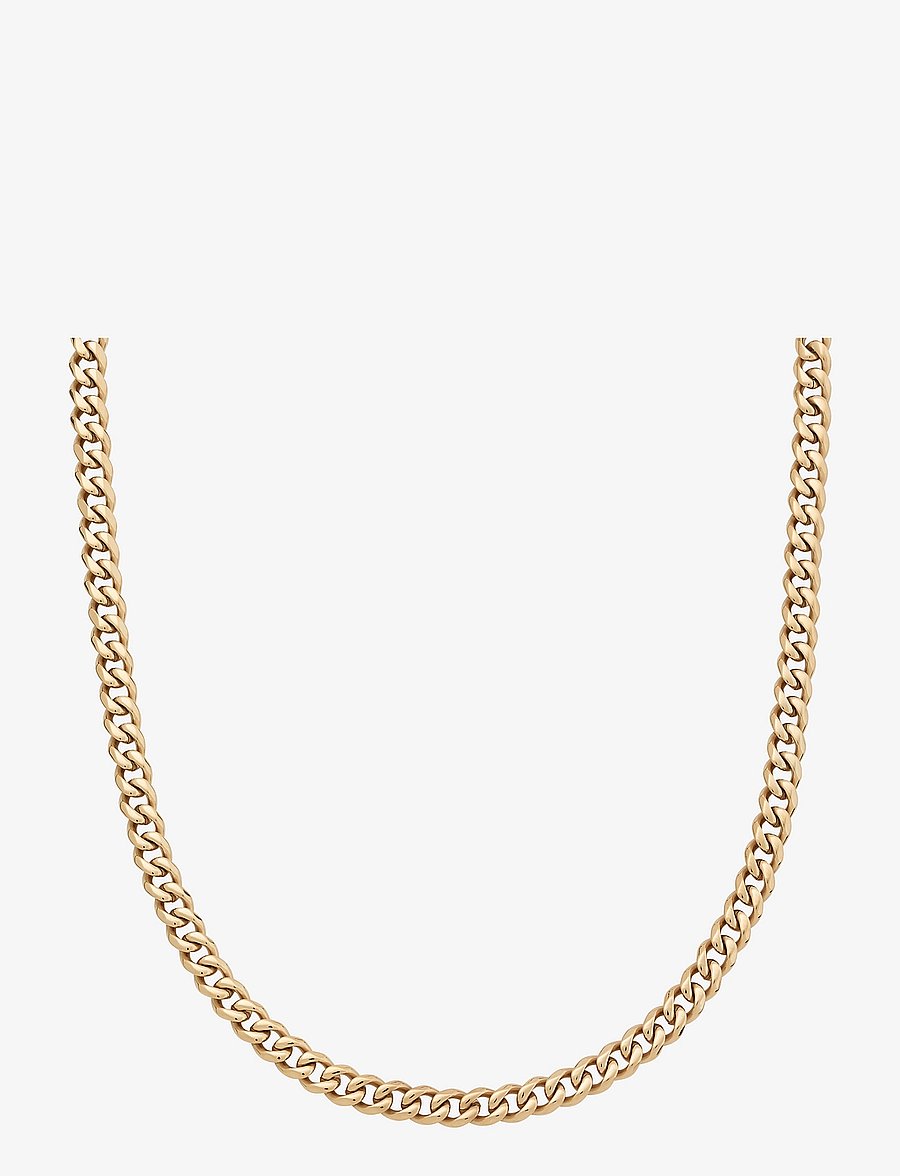Edblad - Clark Chain Necklace - halsketten - gold - 1