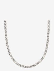 Clark Chain Necklace Steel - SILVER