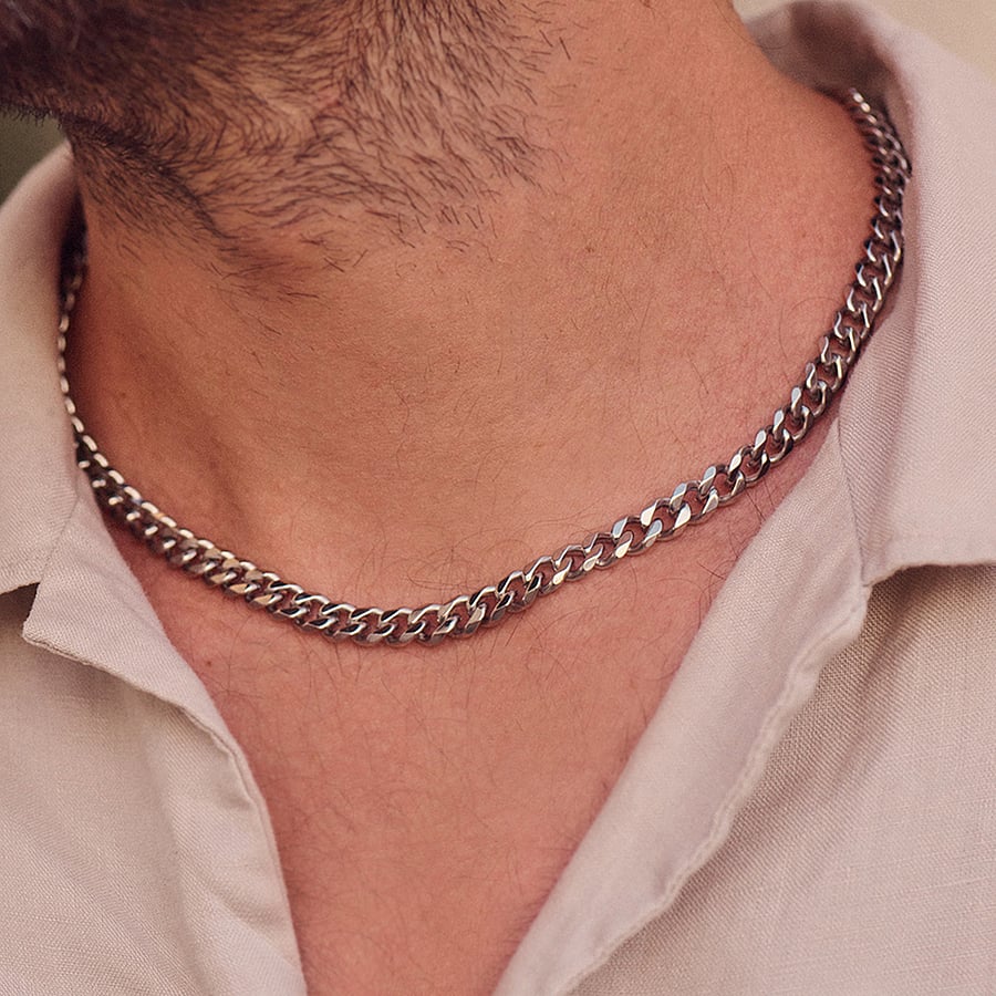 Edblad - Clark Chain Necklace - kaelaketid - silver - 0