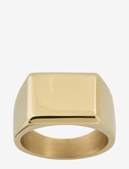 Edblad - Cole Signet Ring Gold - rings - gold - 0