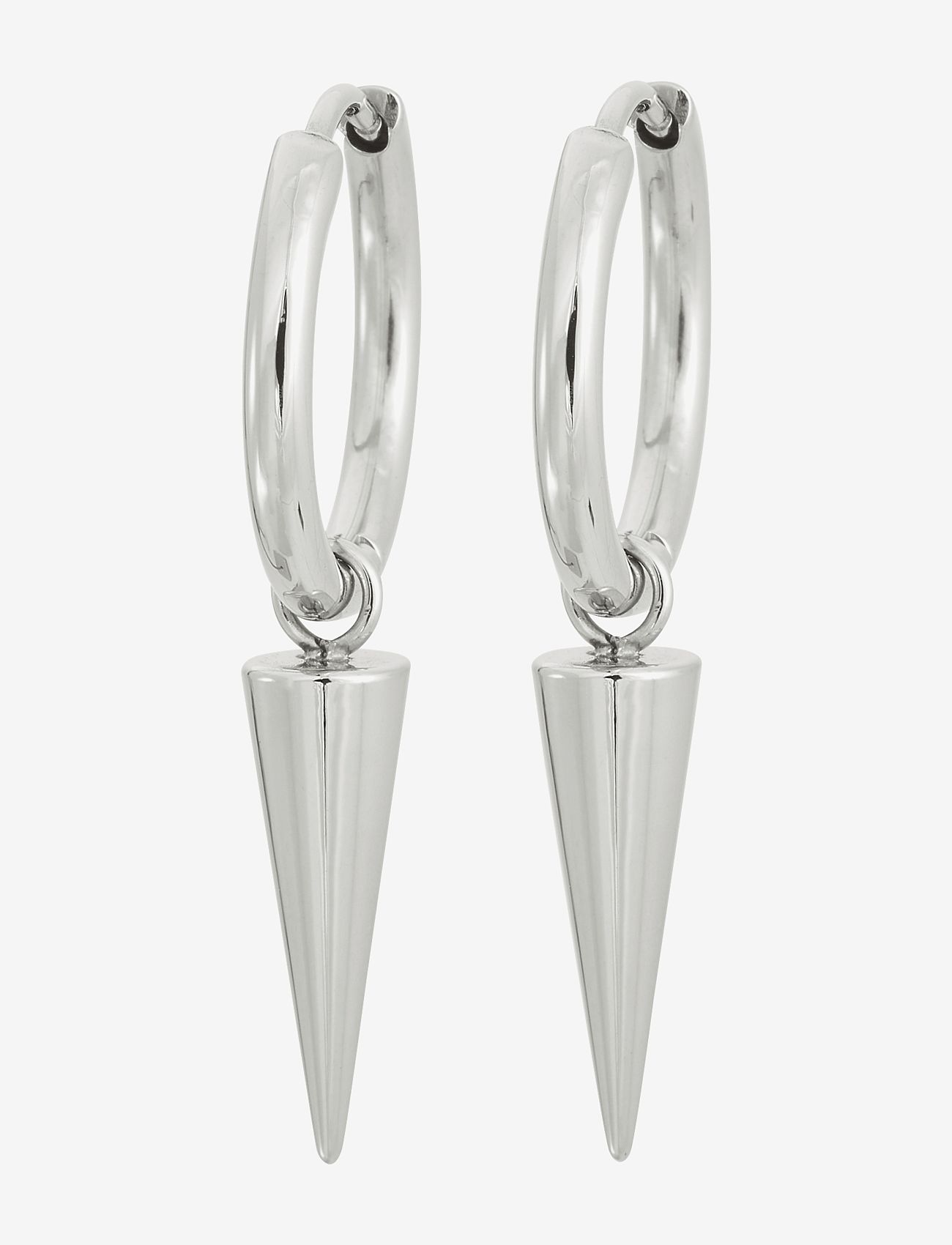 Edblad - Peak Hoops - korvarenkaat - silver - 1