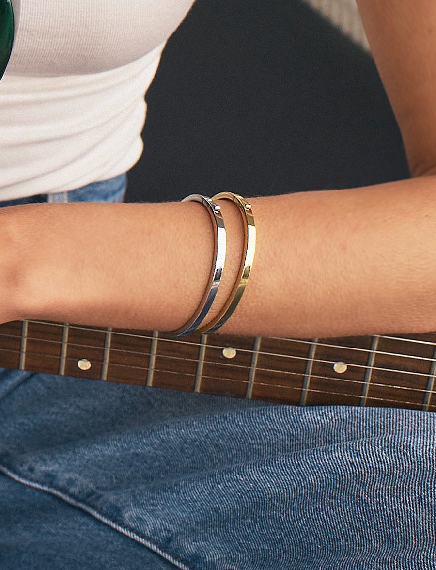 Edblad - Fave Bangle - armbanden - gold - 0
