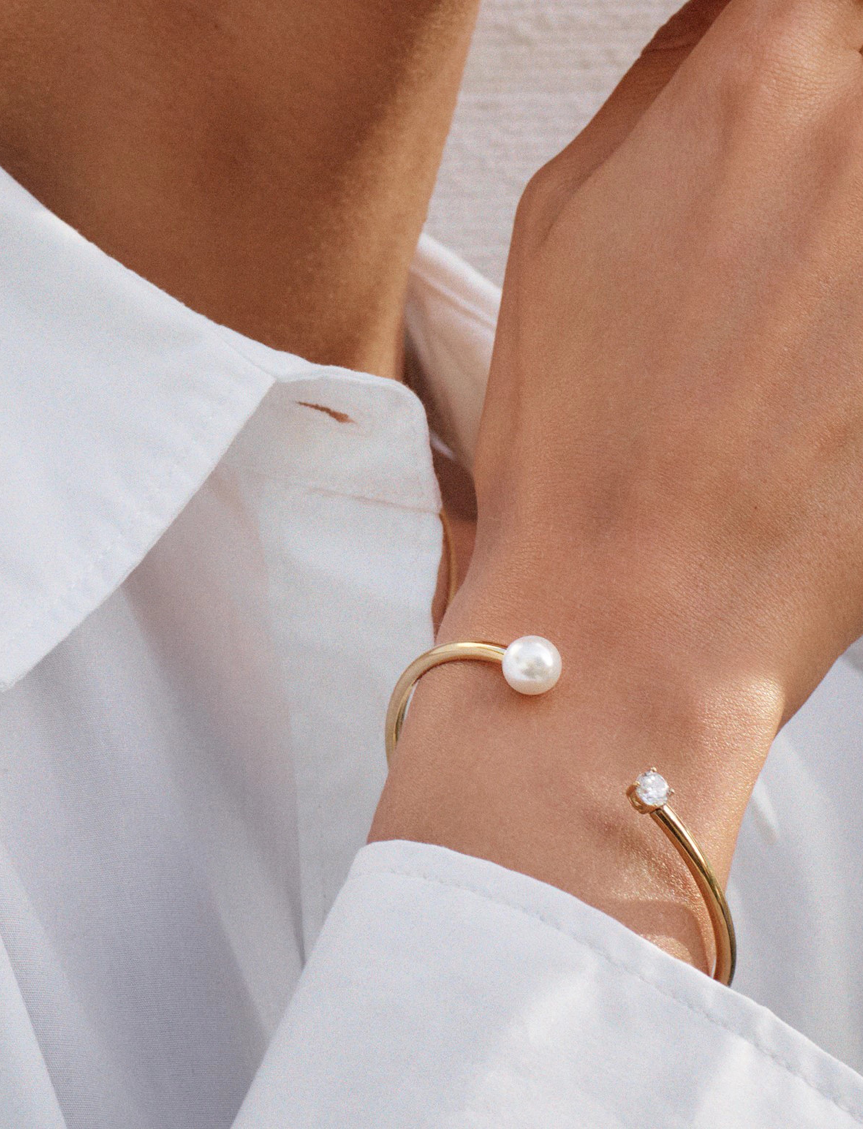 Edblad Luna Bangle, One Size, Gold, Armbånd > Armringe, Dame