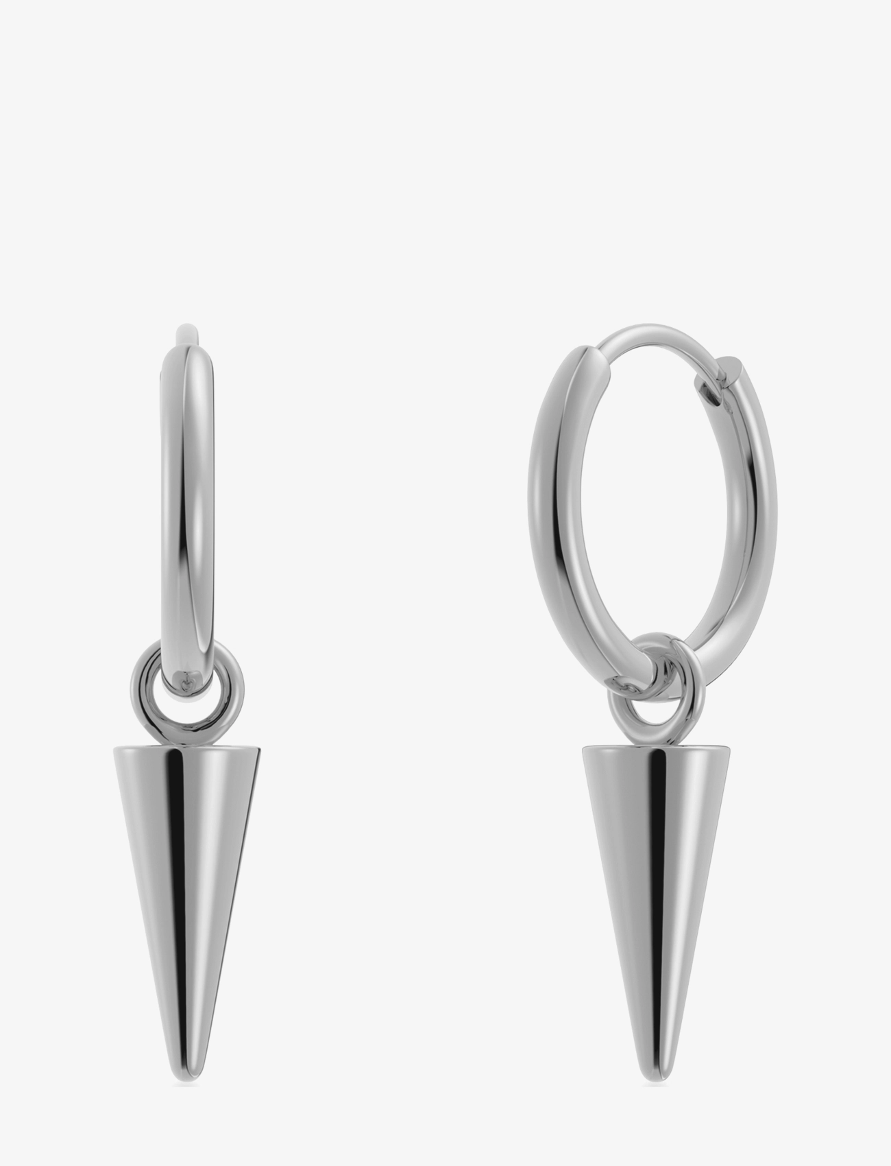 Edblad Peak Hoops Mini, One Size, Silver, Øreringe > Creoler, Dame