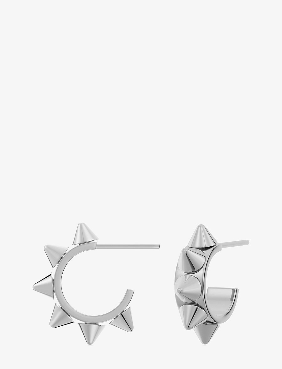 Edblad - Peak Creoles Mini - creoler & hoops - silver - 1