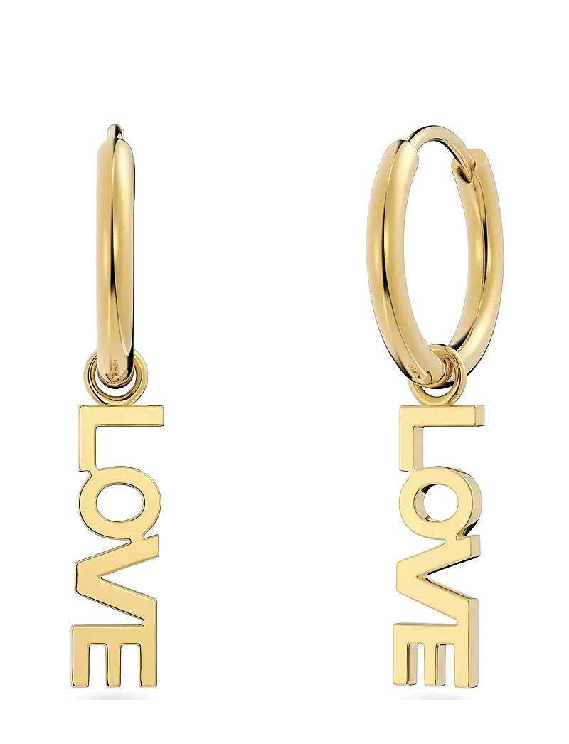 Edblad - Love Hoops Gold - ohrhänger - gold - 1