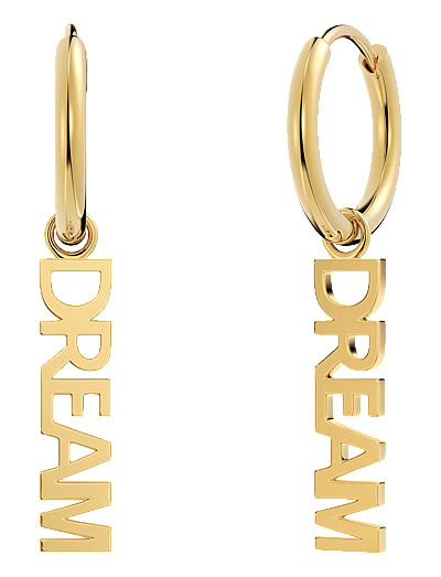 Edblad Dream Hoops - Skartgripir - GOLD / gold