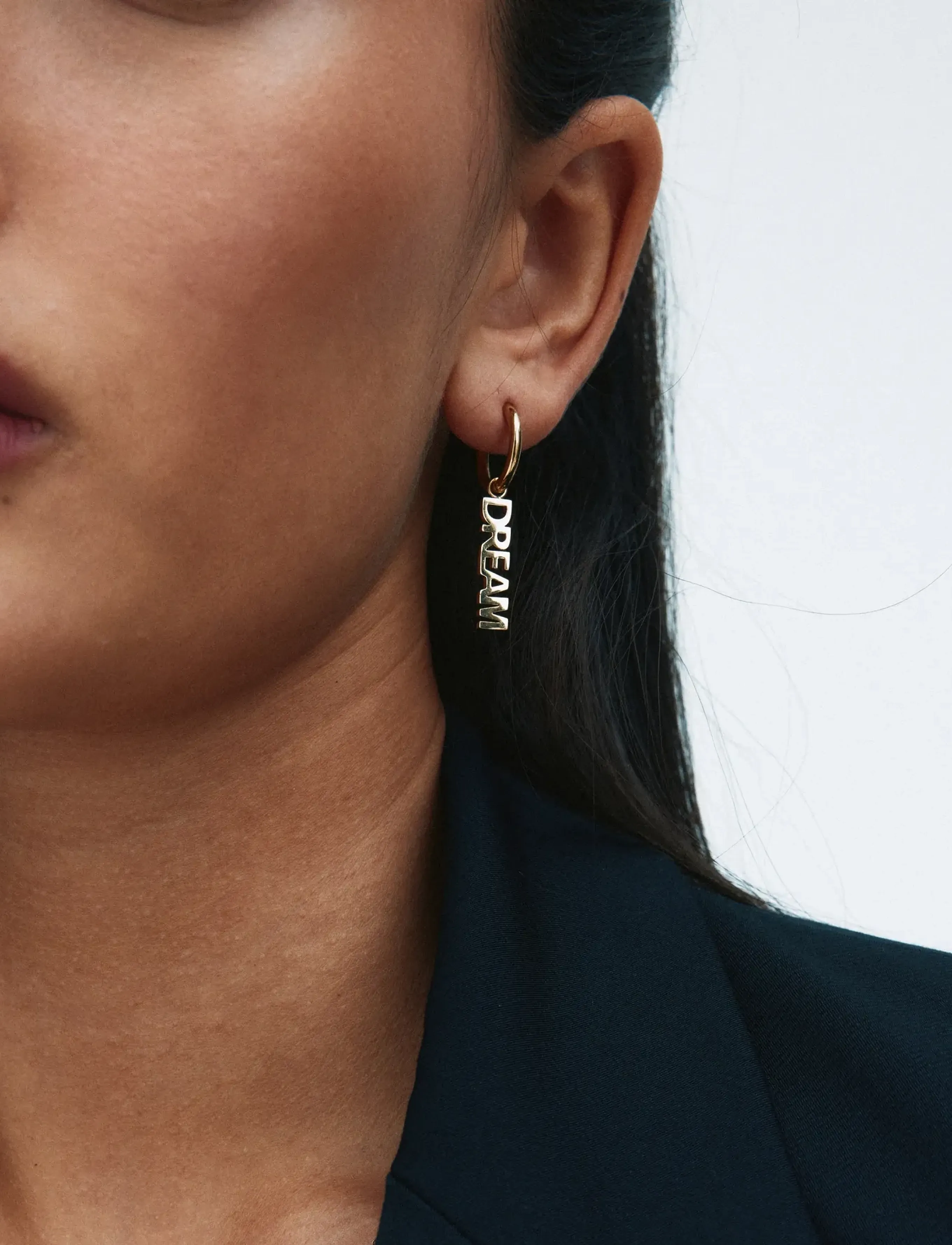 Edblad Dream Hoops, One Size, Earrings, Gold - Frauen