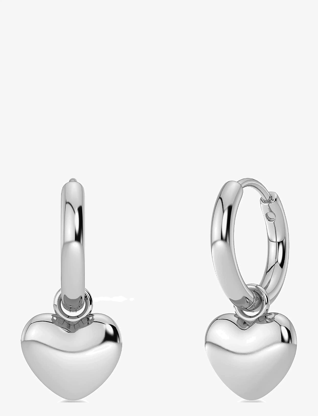 Edblad - Barley Hoops Steel - kreolen - silver - 1
