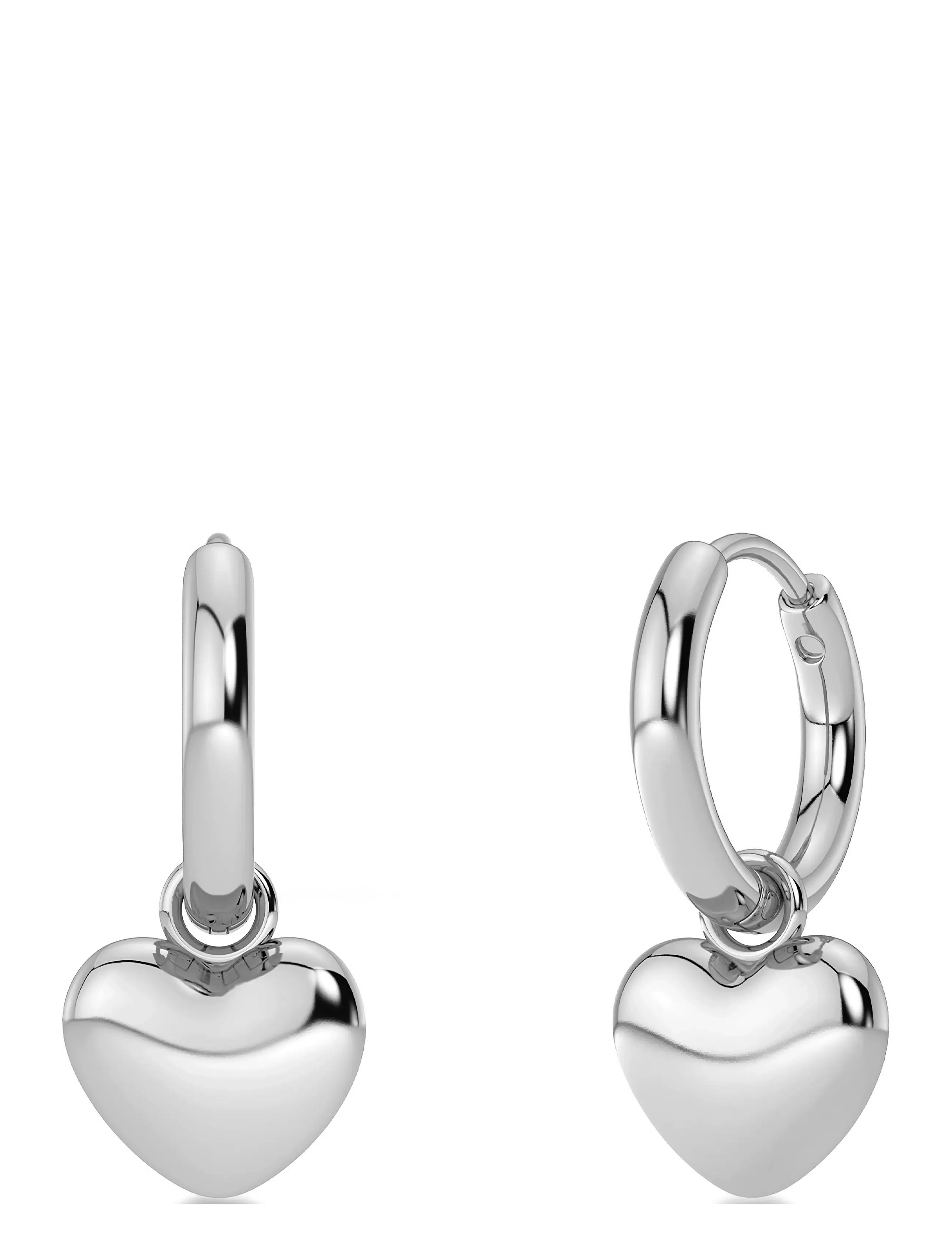 Edblad Barley Hoops Steel - Ohrringe - SILVER / silver