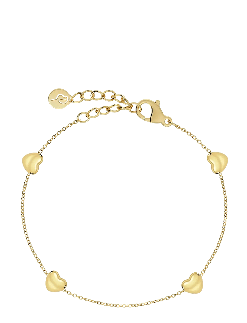 Edblad - Barley Bracelet Multi Gold - ketjurannekorut - gold - 1
