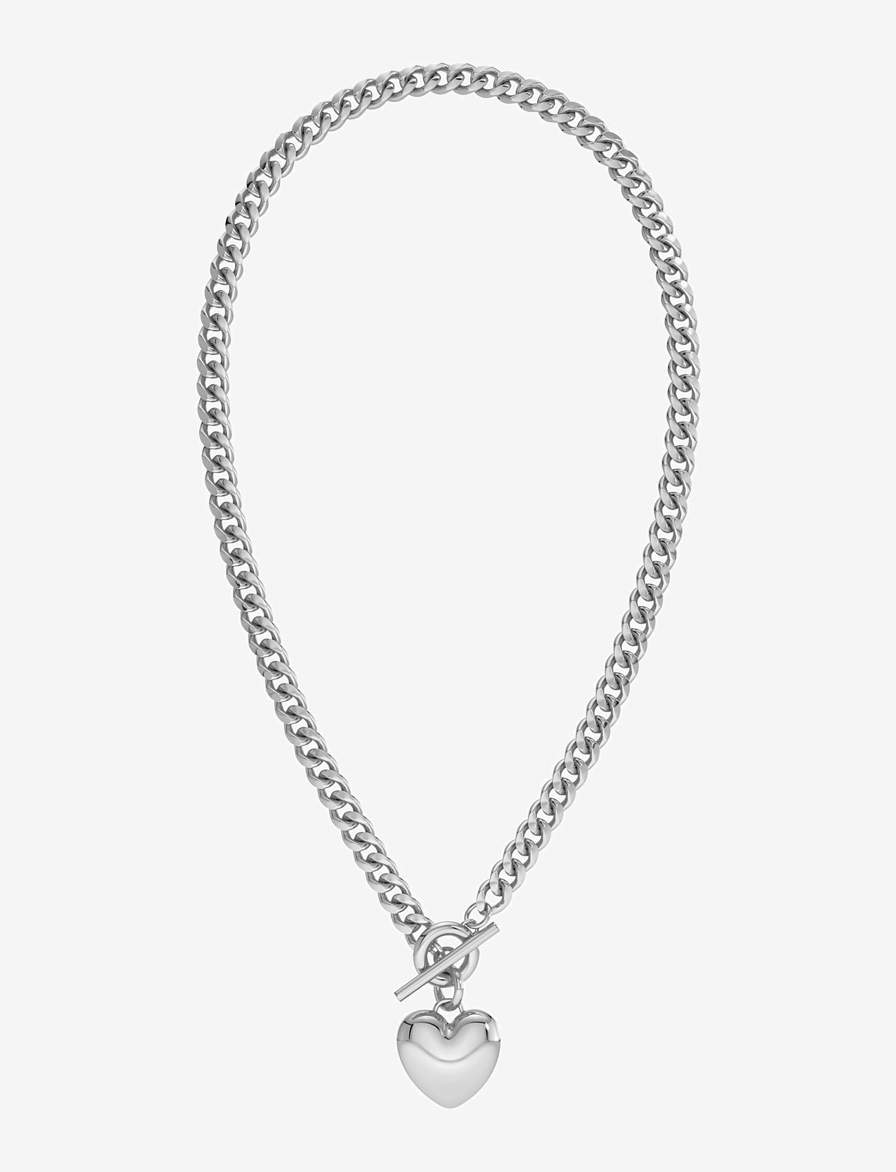 Edblad - Barley Necklace Maxi Steel - kaelaketid - silver - 2