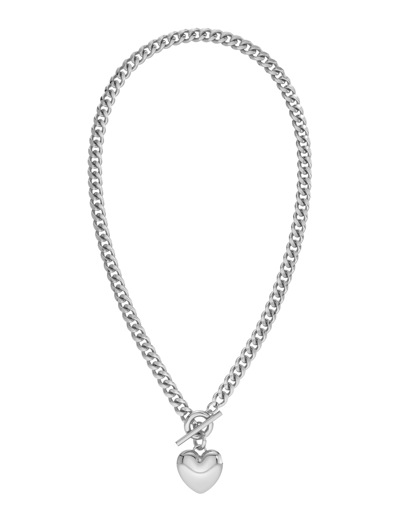 Edblad - Barley Necklace Maxi Steel - silver - 2