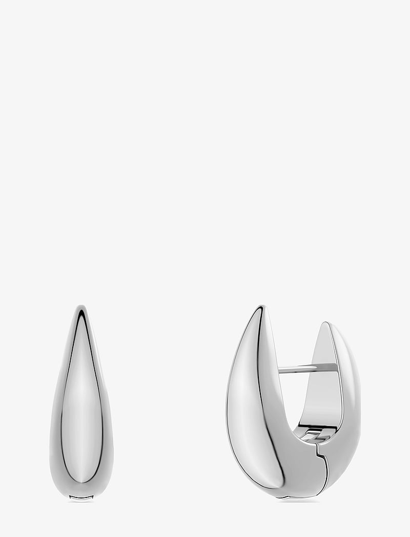 Edblad - Crest Hoops S - creoler & hoops - silver - 1
