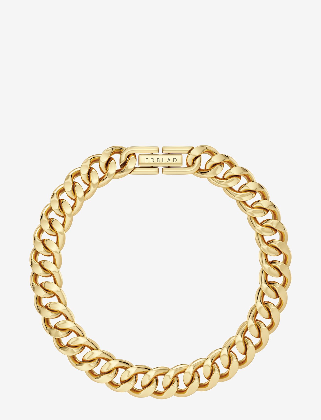 Edblad - Curb Chain Bracelet - kettenarmbänder - gold - 1