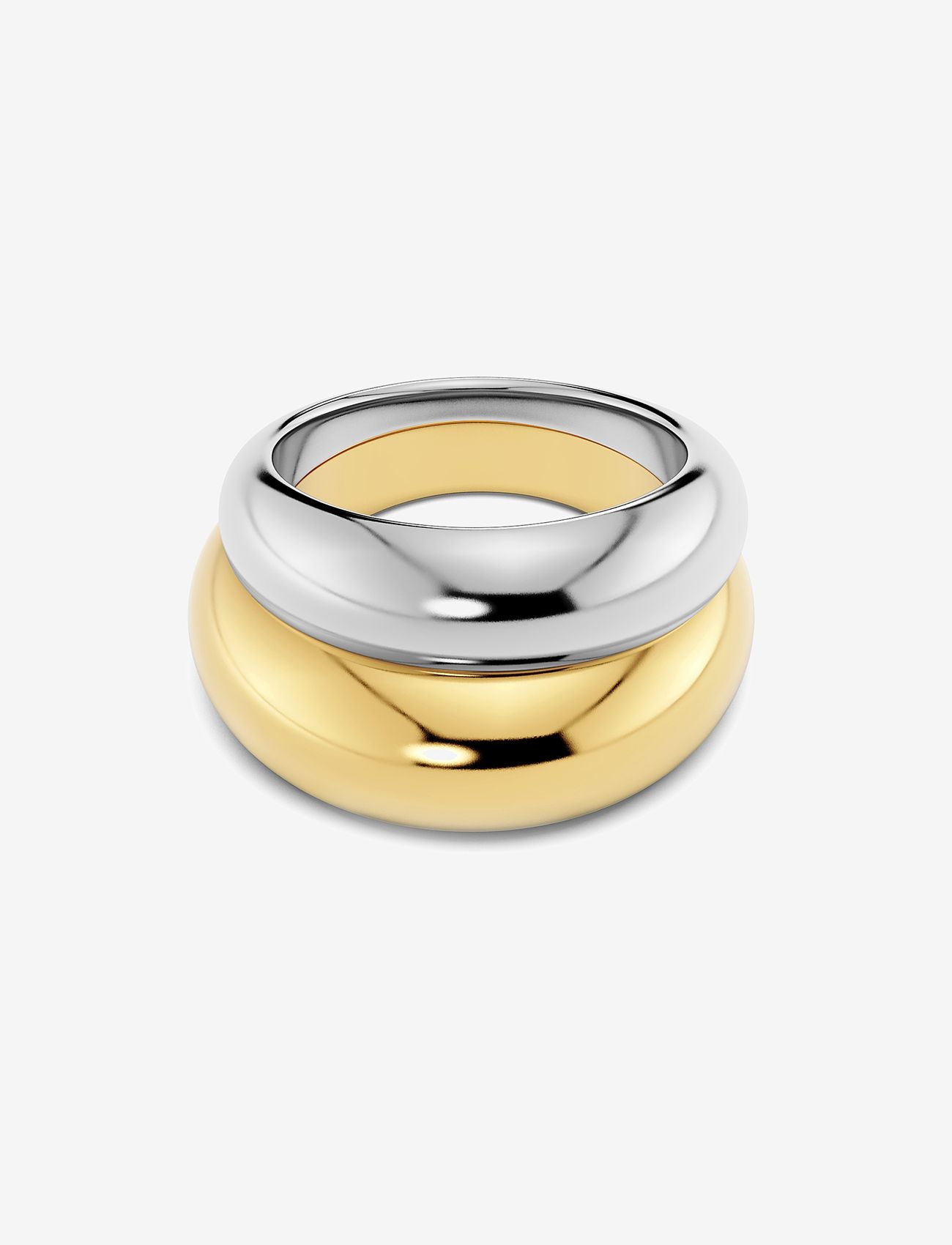 Edblad - Furo Duo Ring Mixed - julegaver under 500kr - gold - 1