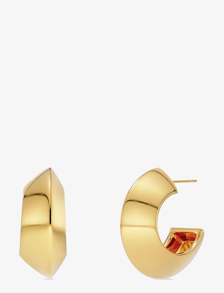 Edblad - Bead Creoles L - hoops - gold - 1