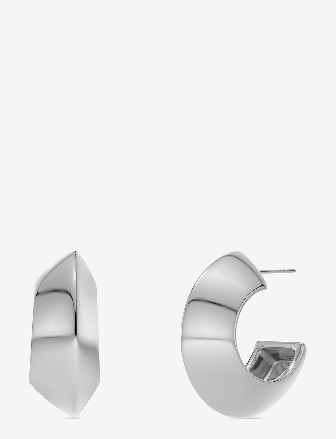 Edblad - Bead Creoles L - kreolen - silver - 1