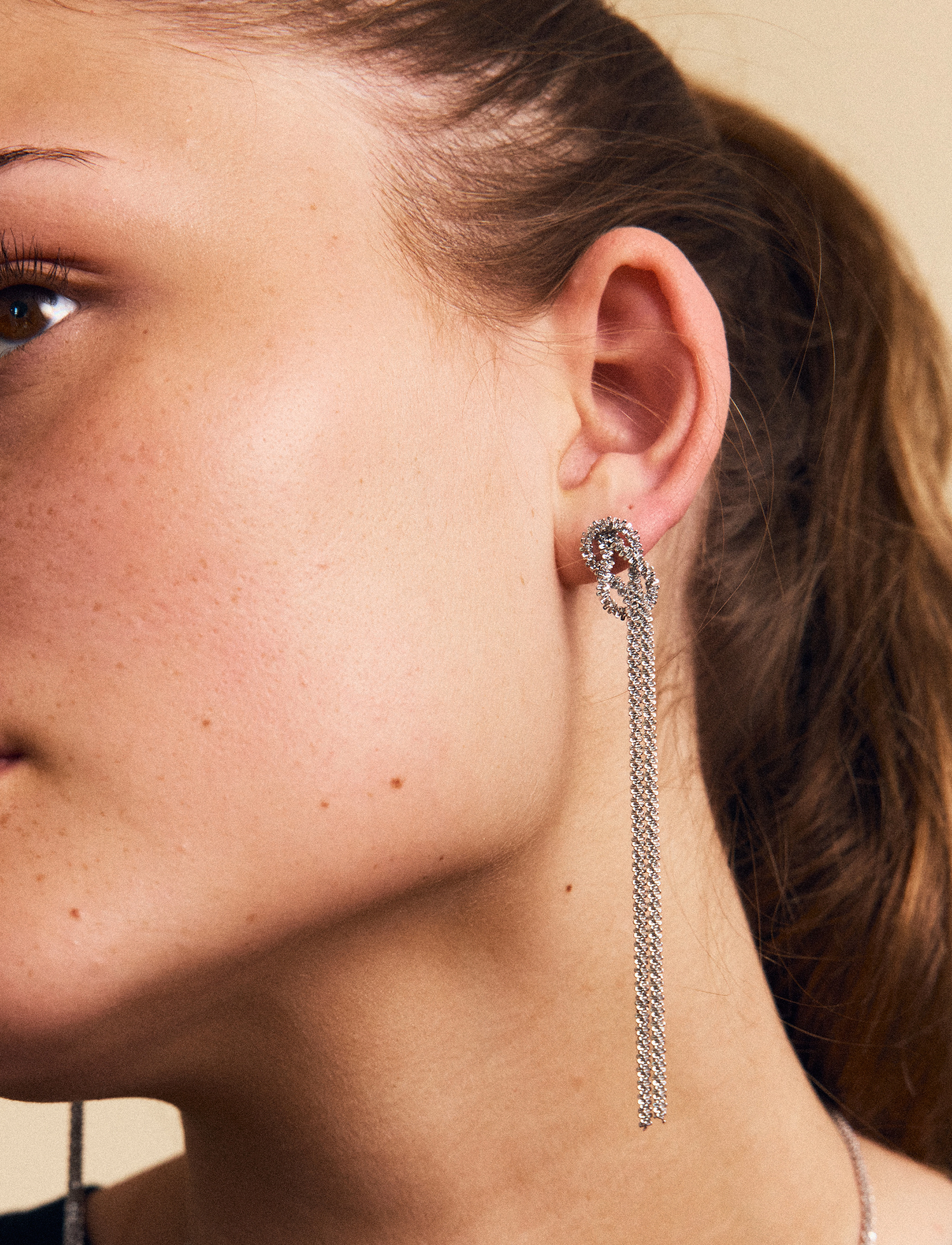 Edblad Tinsel Festive Earrings - Asusteet - SILVER / silver