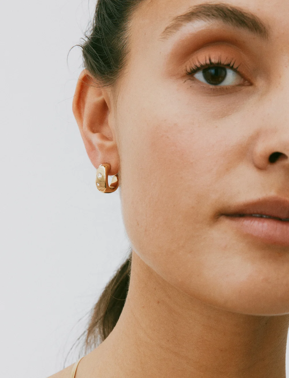 Edblad - Selena Hoops S - ohrstecker - gold - 0