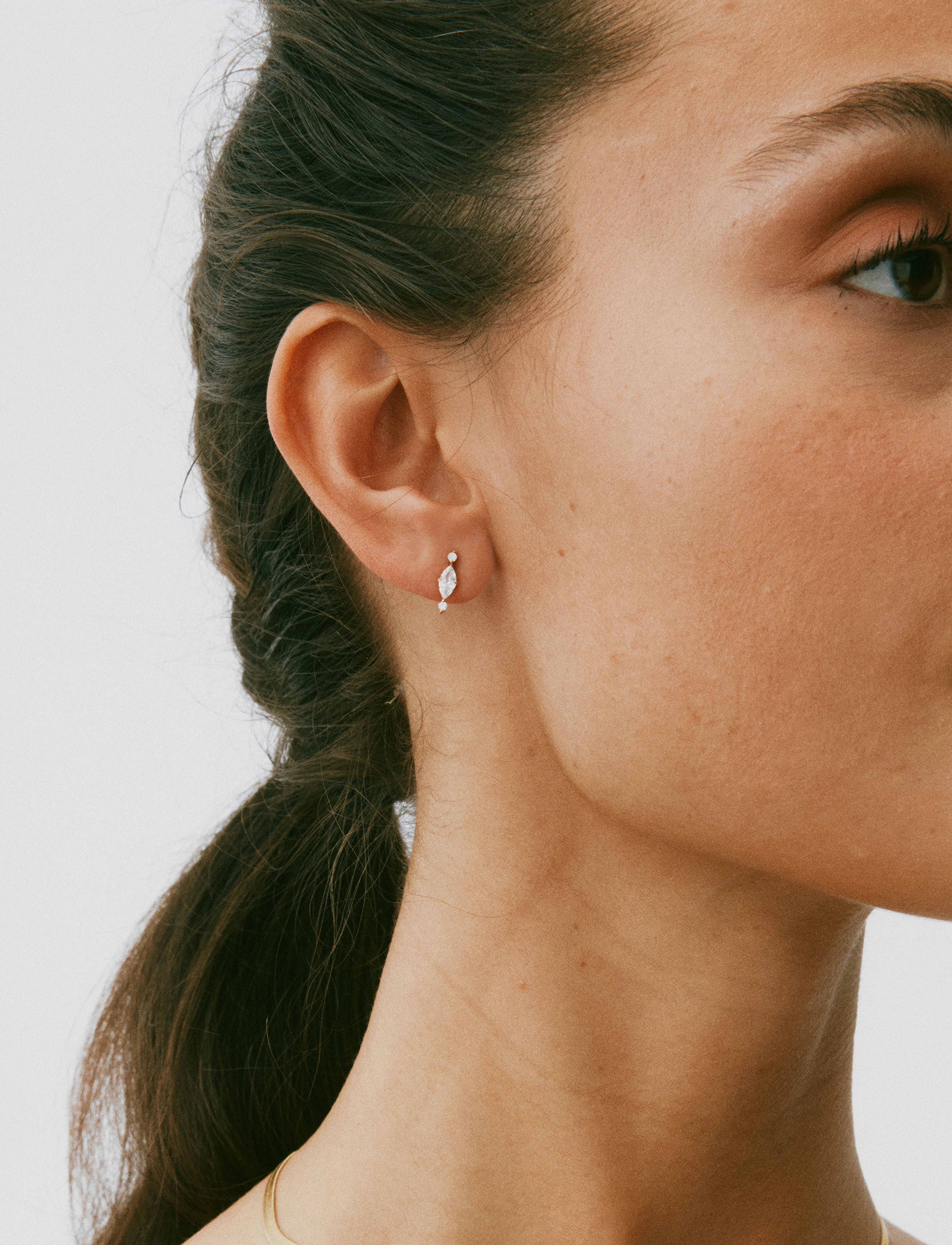 Edblad Trinny Studs - Asusteet - GOLD / gold