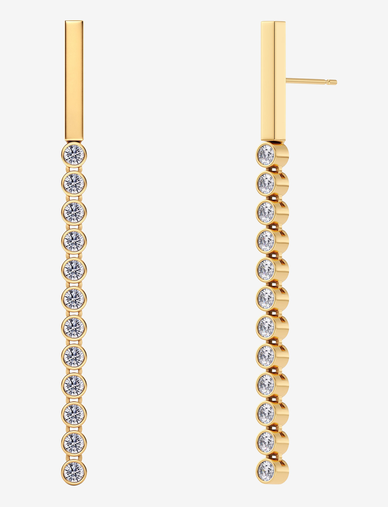 Edblad - Twiggy Earrings - ohrhänger - gold - 1