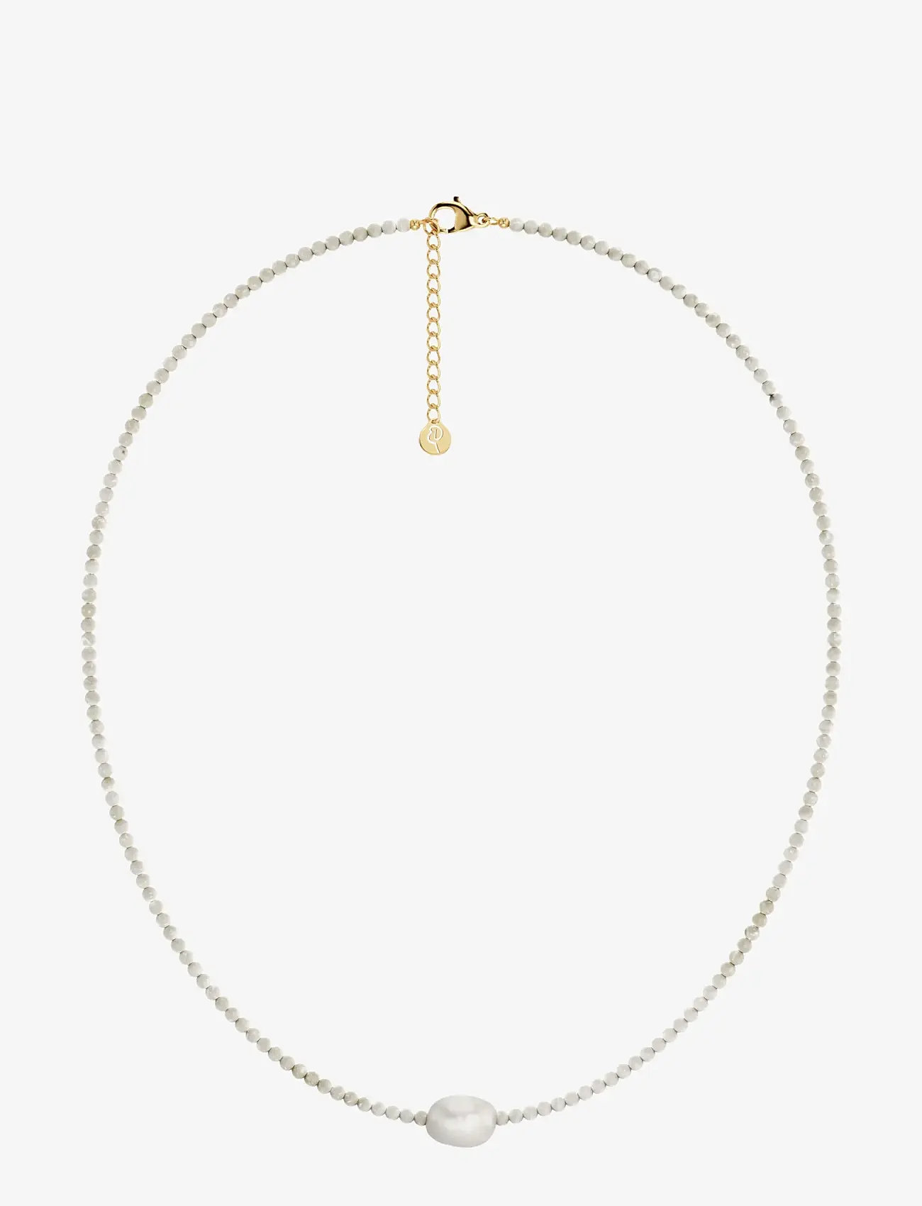 Edblad - Beach Pearls Necklace - pärlhalsband - gold - 1