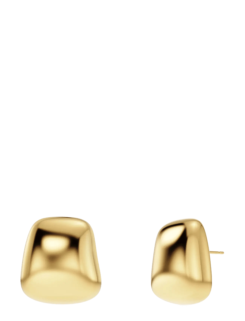 Edblad - Mira Studs L Gold - nappikorvakorut - gold - 1