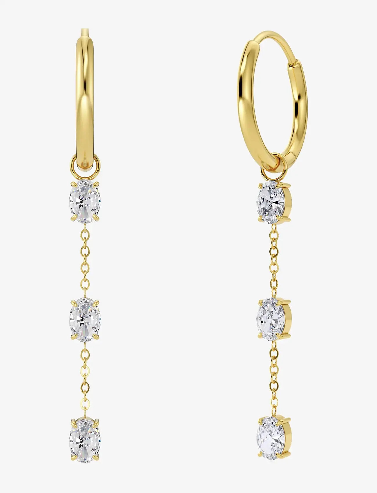 Edblad - Misty Hoops Gold - gold - 1