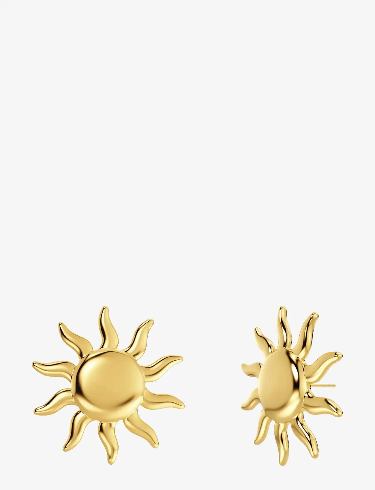 Edblad - Sun Studs L - studs örhängen - gold - 0