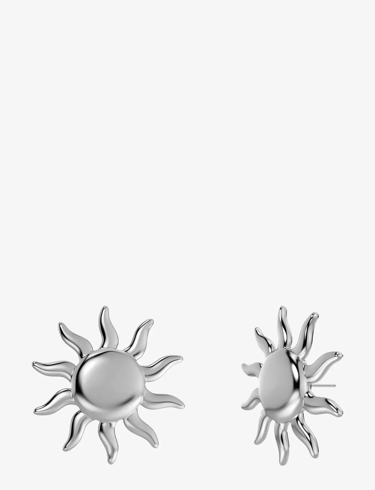 Edblad Sun Studs L - Earrings - SILVER / silver