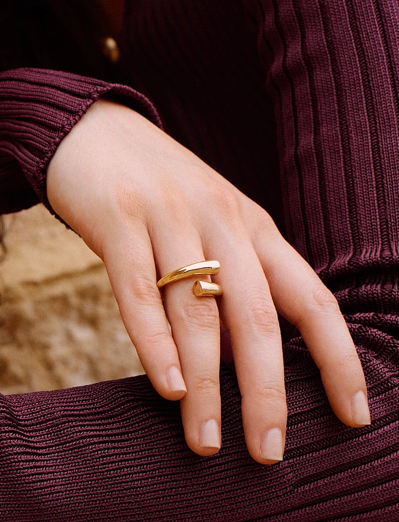 Edblad - Sweep Ring - ringe - gold - 0